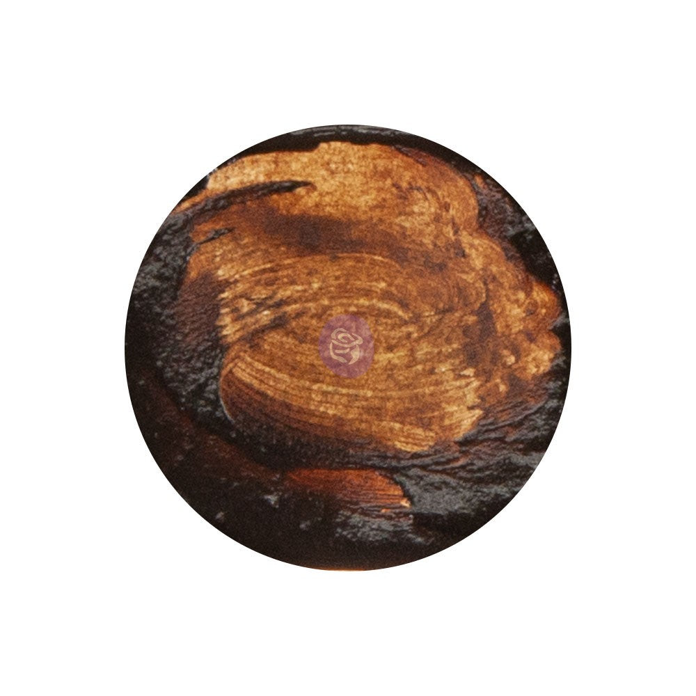 Art Alchemy - Liquid Acrylics, Umber in a circular shape showcasing rich, fluid texture, ideal for creative projects and DIY décor.