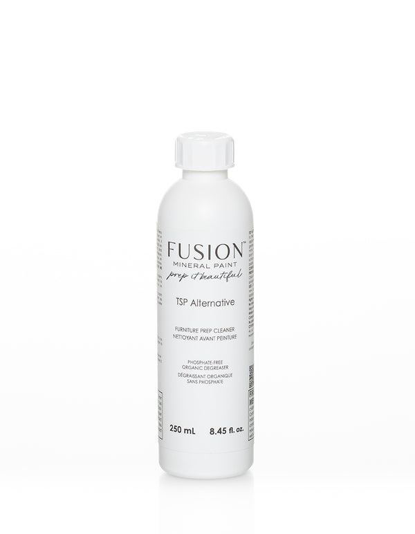 Fusion Mineral Paint TSP Alternative 250ml bottle for premium paints and DIY décor projects.