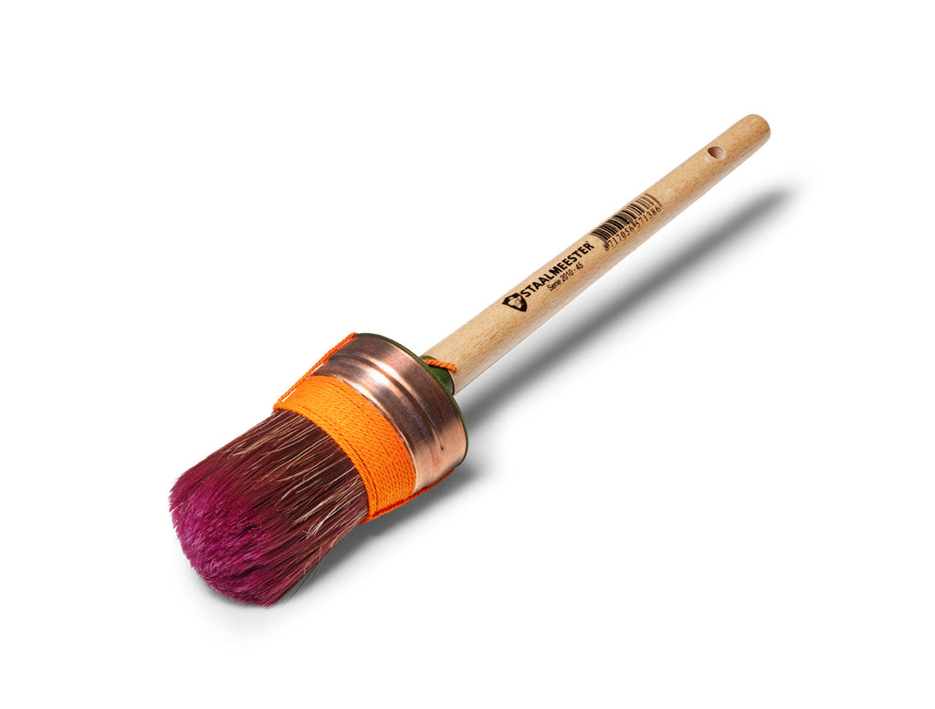 Staalmeester® Original Series - Oval brush for DIY décor and painting techniques with premium paints and artistic finishes.