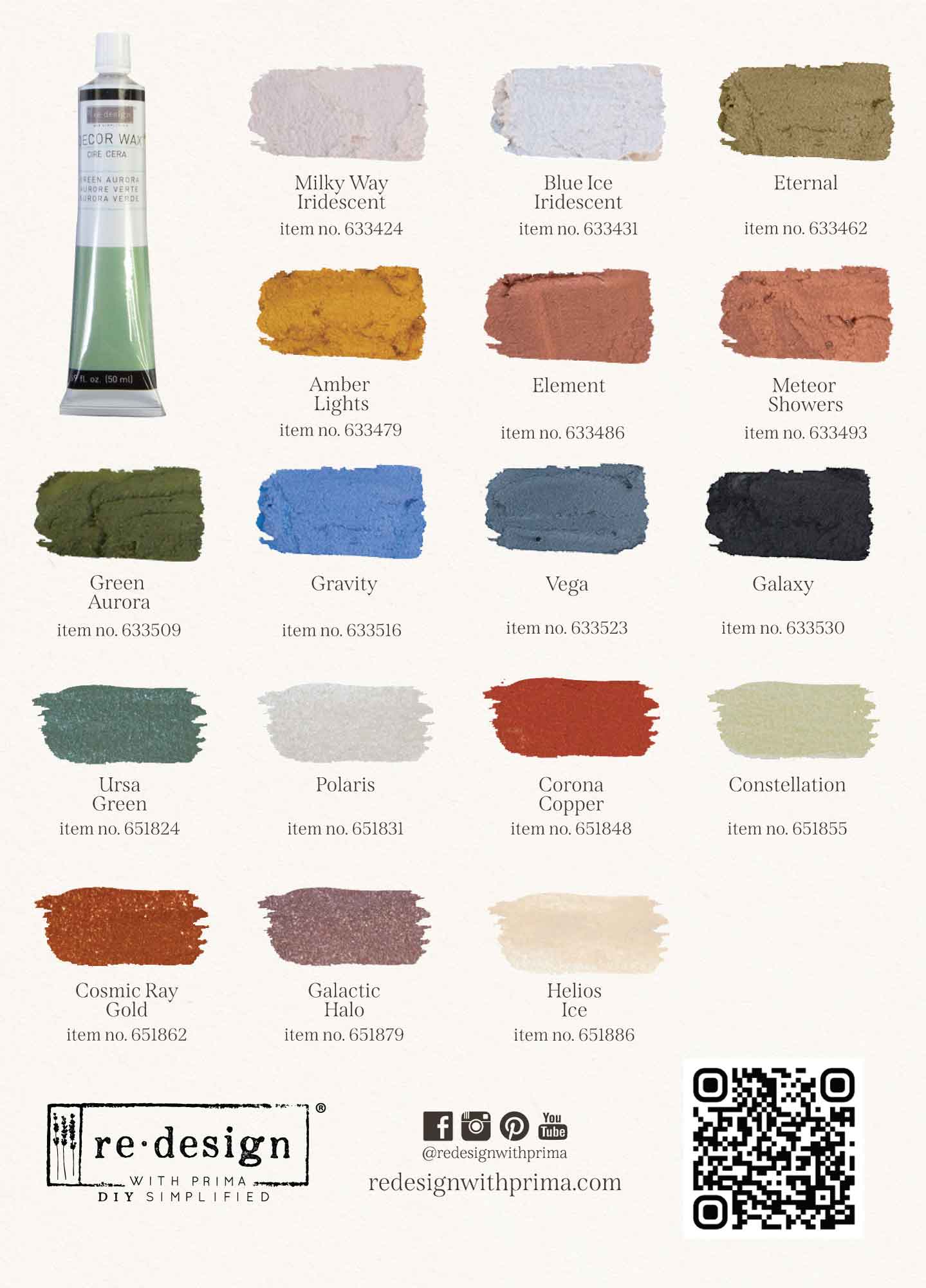 Redesign Wax Paste, Corona Copper