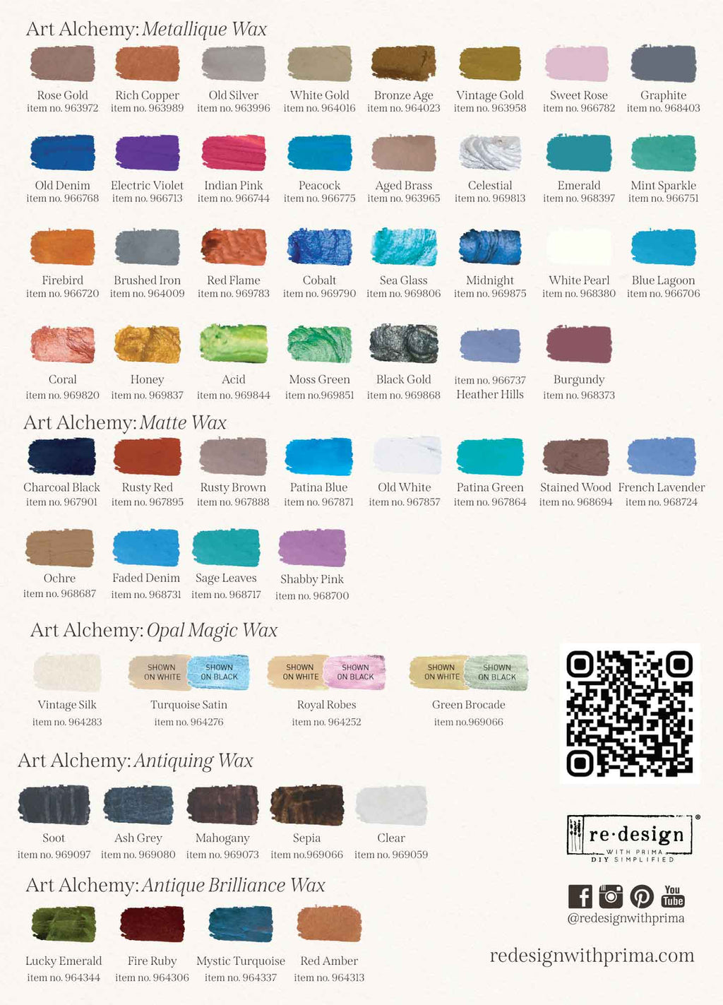 Art Alchemy-Matte Wax, Shabby Pink