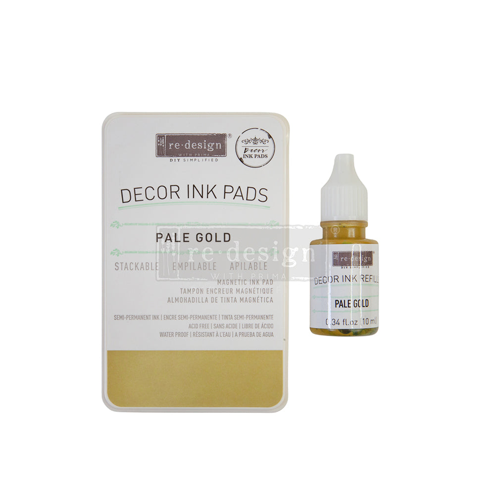 Decor Ink Pad, Pale Gold
