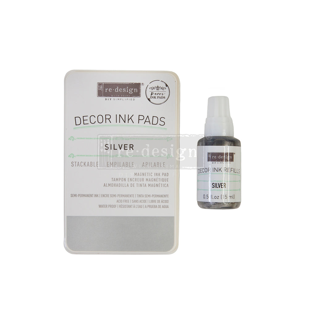 Decor Ink Pad, Silver