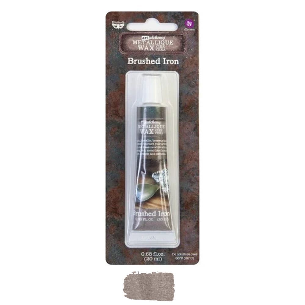 Art Alchemy-Metallique Wax, Brushed Iron