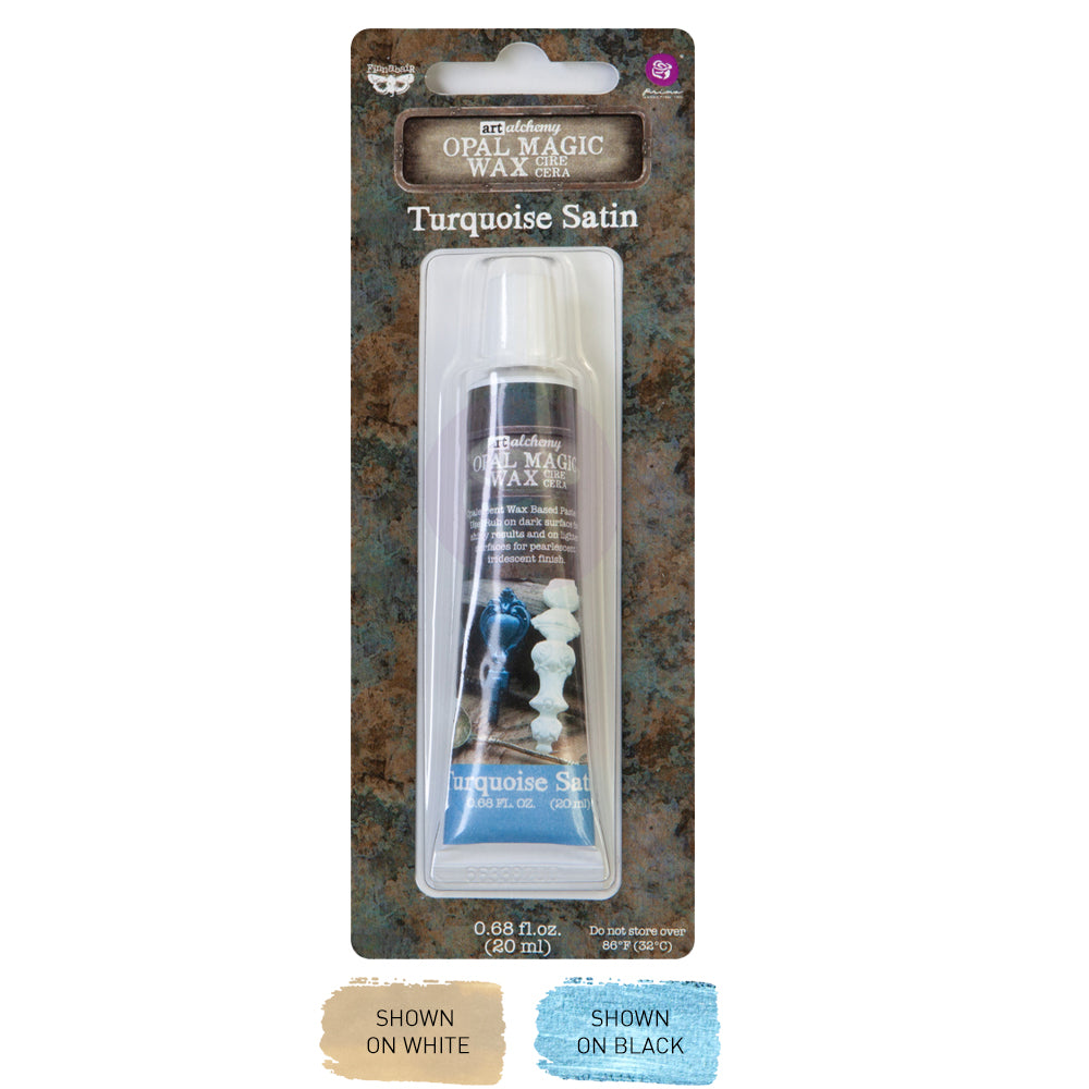 Art Alchemy-Opal Magic Wax, Turquoise Satin