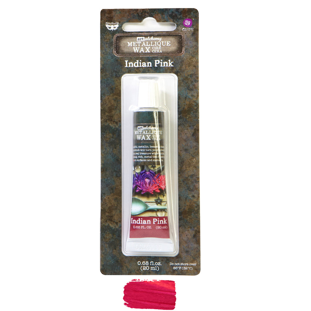 Art Alchemy-Metallique Wax, Indian Pink