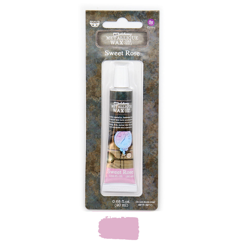 Art Alchemy-Metallique Wax, Sweet Rose