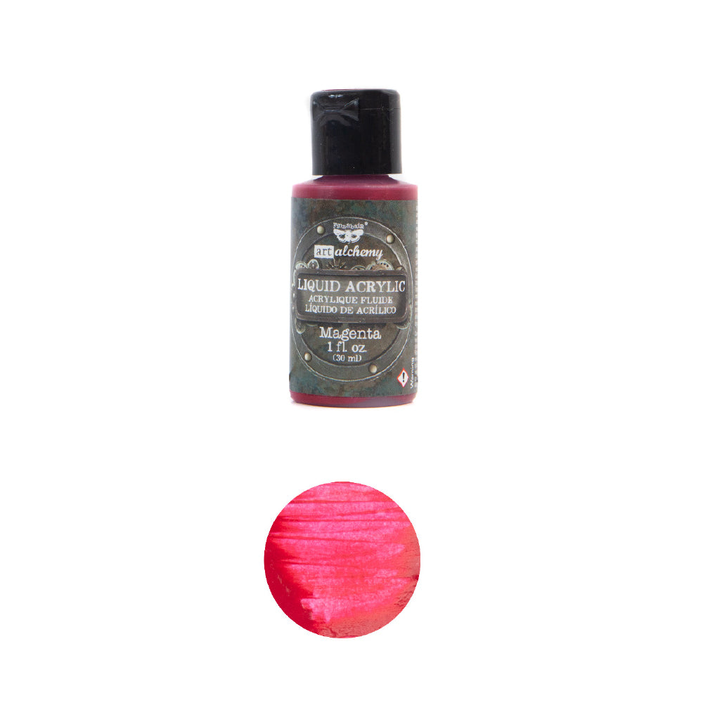 Art Alchemy - Liquid Acrylics, Magenta, premium paints for creative projects, DIY décor, and art tools.