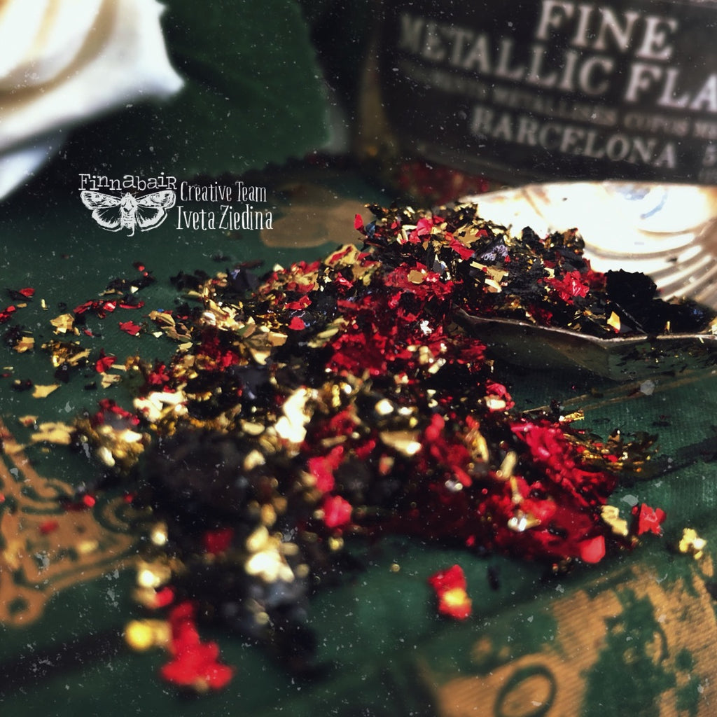 Fine Mica Flakes, Barcelona in shiny metallic hues for premium paints and DIY décor projects.