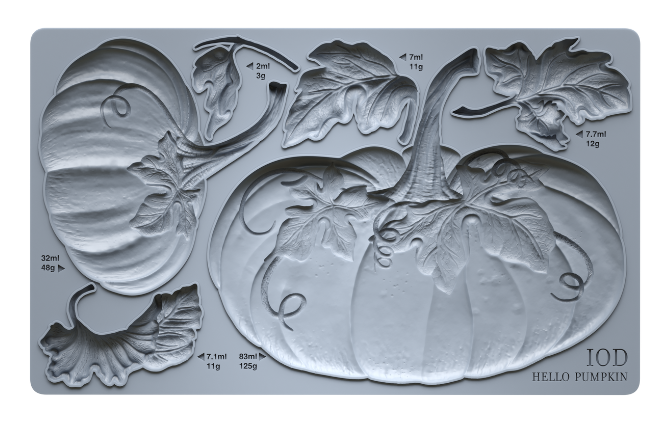 Hello Pumpkin 6x10 IOD Mould™
