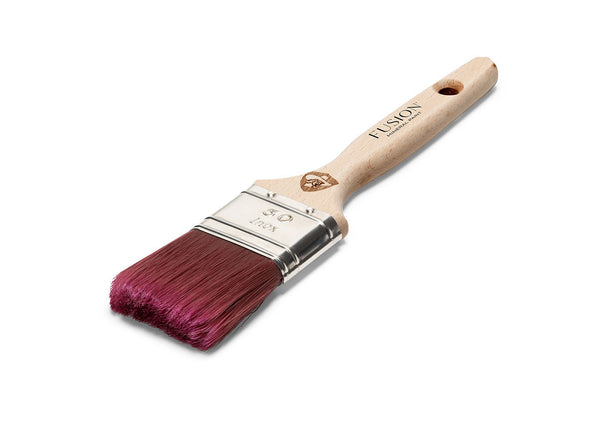 Staalmeester® ProHybrid -Fusion Branded Flat Brush for premium paints and DIY décor projects.