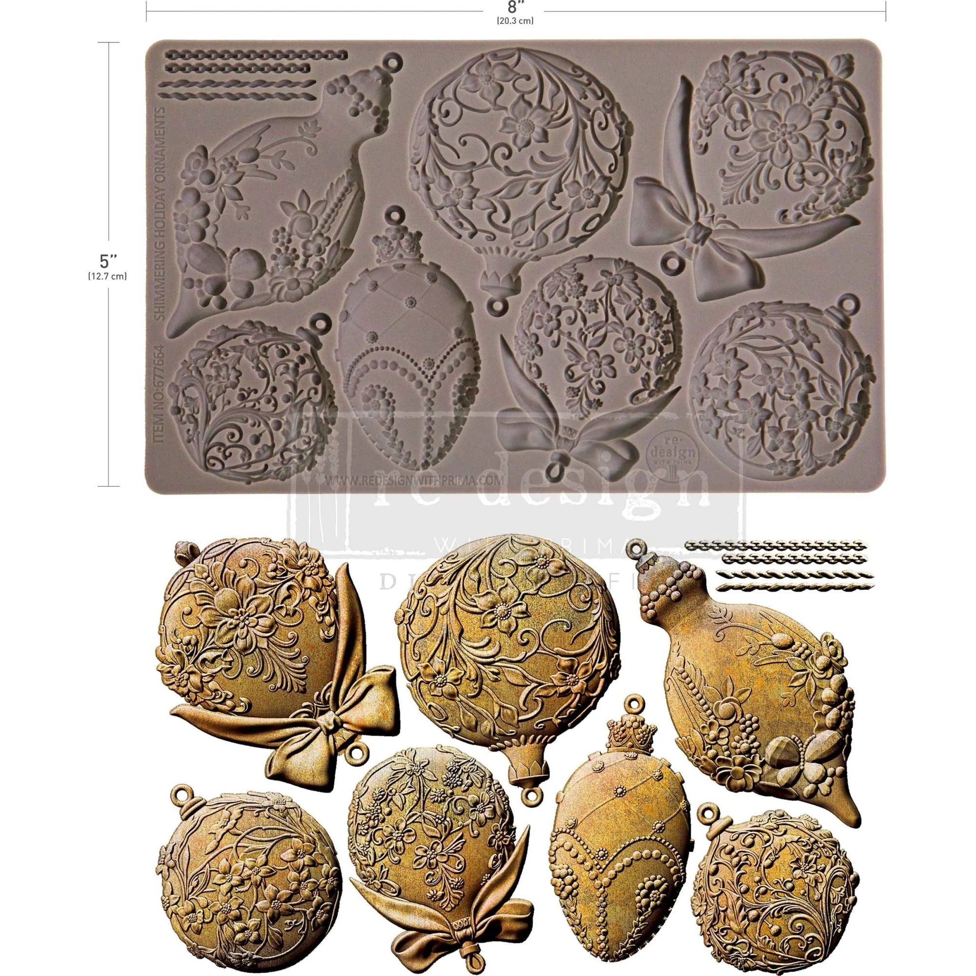 Shimmering Holiday Ornaments