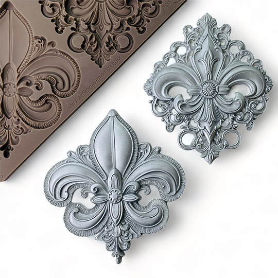 Artisan mold and decorative stencils for modern décor, ideal for premium paints and DIY home projects.